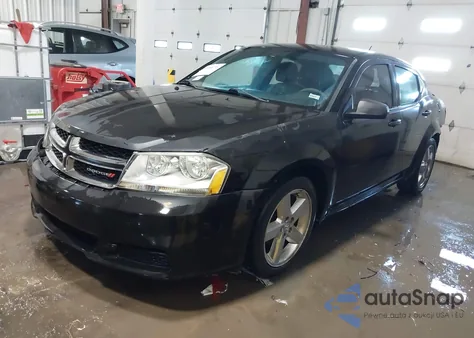 2013 Dodge Avenger Se from USA, damaged, VIN 1C3CDZAB5DN618532